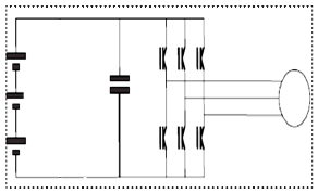 電機(jī)控制器主回路示意圖